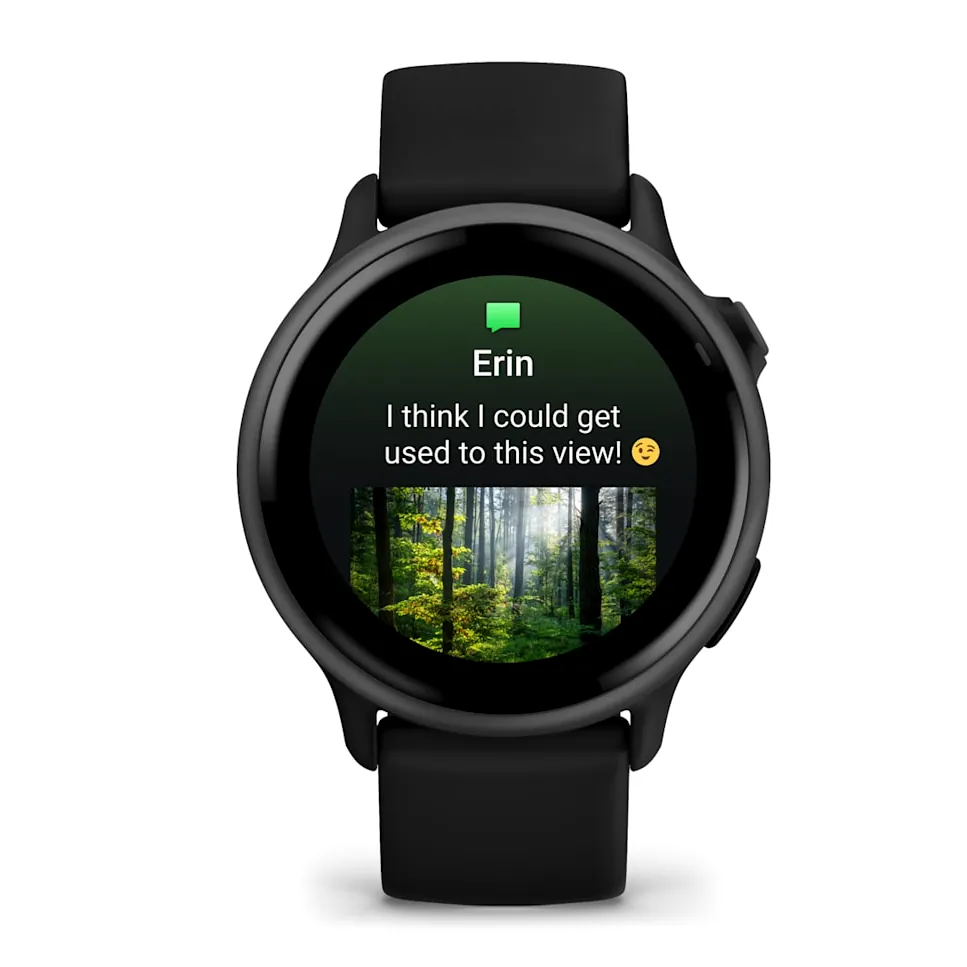 Garmin Vivoactive 6, темно-серые с черным ремешком, фото 5 из 6