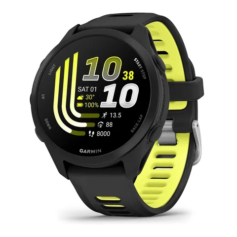 Garmin Forerunner 170 Music черный с черно-желтым ремешком