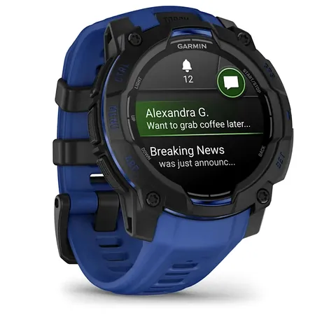 Garmin Instinct 3 45 мм AMOLED черно-синий