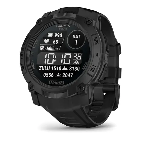 Garmin Instinct 3 50 мм Solar Tactical Edition черный с черным ремешком