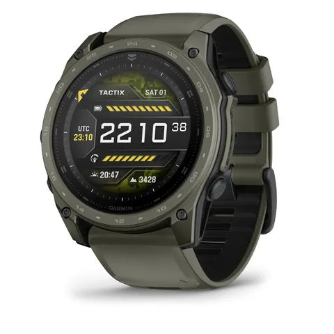 Garmin Tactix 8 51 мм, AMOLED, Cerakote® Coating, оливково-серый