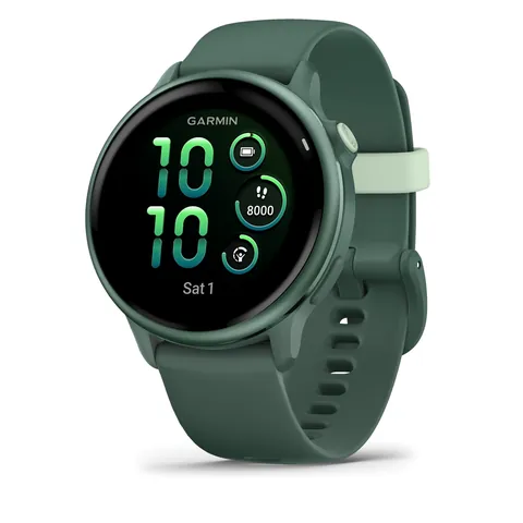 Garmin Vivoactive 6 яшмовый с зеленым ремешком